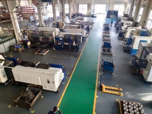 Aerial view of XLUIG's expansive production workshops, highlighting the scale of our Fastener, Casting, and CNC manufacturing capabilities.