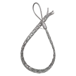 Full panoramic view of the MGS-M dragging cable grip showing the high-strength single eye loop and multi-strand mesh.