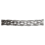 Detailed shot of the multi-strand galvanized steel wire rope weaving for maximum grip and friction.