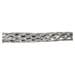 Detailed view of the multi-strand high-density silk weaving used for Type RAT protection sleeves.