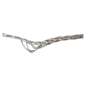 Side profile view of the Type SG grip demonstrating the flexible length and mesh structure.