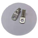 A professional assortment of Xluig T45° series 45-degree angled copper tube terminals for industrial wiring.