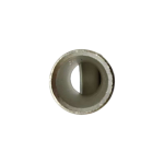 View inside the crimp barrel of a 3/0 AWG lug showing the cable stop for proper insertion.