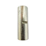 Macro view of the seamless T2 copper barrel on an Xluig B series butt connector.