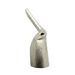 Showcase of different sizes of C45N series copper tube needle terminals for industrial power distribution.