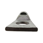 Top-down view looking into the chamfered barrel of an Xluig AWG 3/0# compression lug.