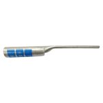 Side profile of XLUIG 6 AWG copper terminal showing the standard barrel and corrosion-resistant tin plating.